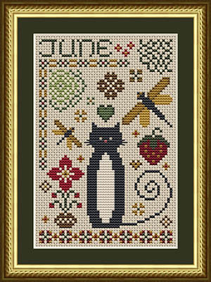 June Cat 53w x 81h by Happiness Is Heartmade 25-2126