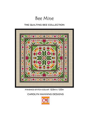 Bee Mine 123w x 123h by CM Designs 25-1130