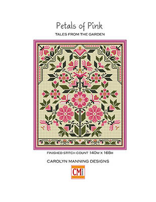 Petals Of Pink 140w x 168h by CM Designs 25-2329