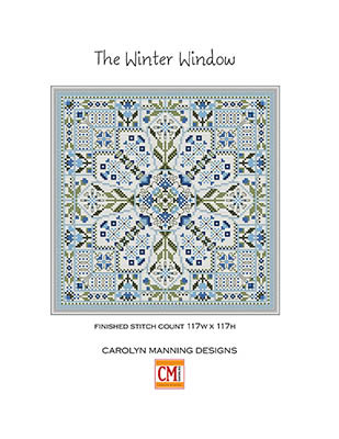 Winter Window 117w x 117h by CM Designs 25-2328