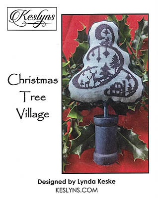 Christmas Tree Village 69w x 79h by Keslyn's 25-1960