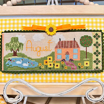 August House 120w x 45h by Luhu Stitchesb25-2317