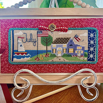 July House 120w x 45h by Luhu Stitches 25-2176