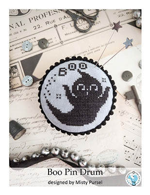 Boo Pin Drum by Luminous Fiber Arts 25-2124