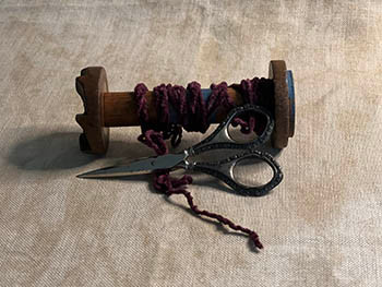 D-178 Ida Neel's Cherries Chenille (3yd) by Dames Of The Needle