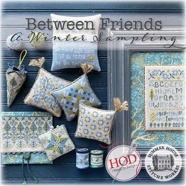 Between Friends : A Winter Sampling by Summer House Stitche Workes 25-1841