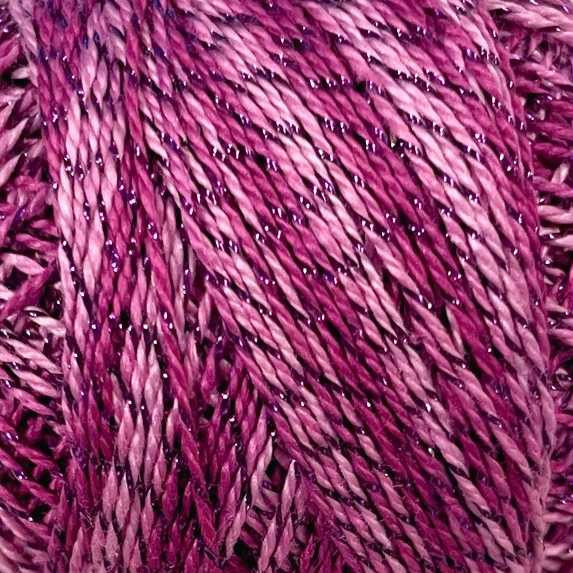 C706 Size 5 Sparkly Lavender Sparkle Pearl Cotton Valdani