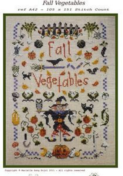 Fall Vegetables Filigram F-FALLV 