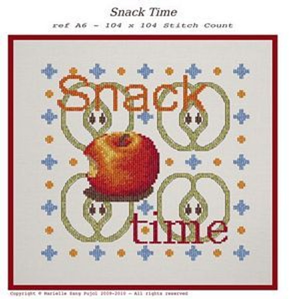 Snack Time Apple Filigram F-ST