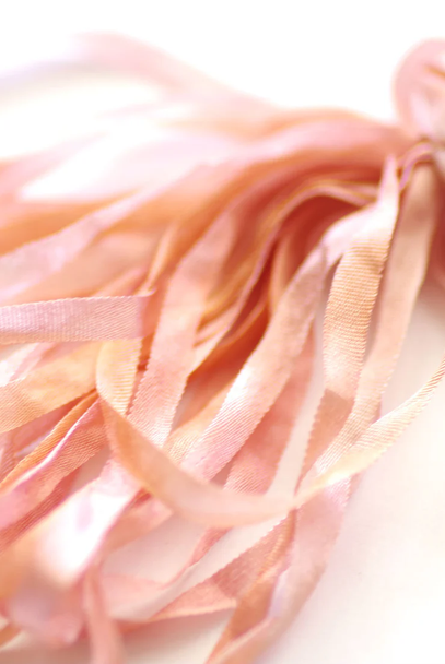 SR7 100 7mm Rose Blush Silken Ribbon Thread Gatherer