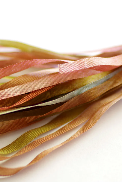 SR7 129 7mm Dried Roses Silken Ribbon Thread Gatherer