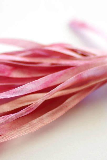 SR7 084 7mm Fairy Rose Silken Ribbon Thread Gatherer