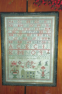 Marion Young 1841 Sampler by Chessie & Me 25-2811