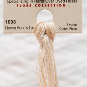 6-Strand Cotton Floss Weeks Dye Works 1098 Queen Anne’s Lace