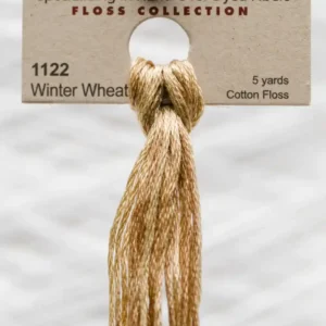 6-Strand Cotton Floss Weeks Dye Works 1122 Winter Wheat