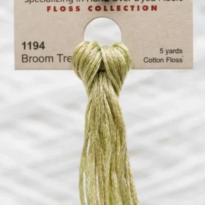 6-Strand Cotton Floss Weeks Dye Works 1194 Broom Tree