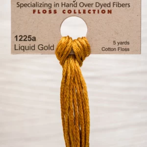 6-Strand Cotton Floss Weeks Dye Works 1225a Liquid Gold
