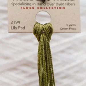 6-Strand Cotton Floss Weeks Dye Works 2194 Lily Pad