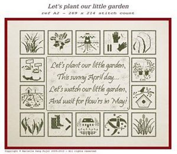 Let's Plant our Little Garden Filigram F-LPOLG