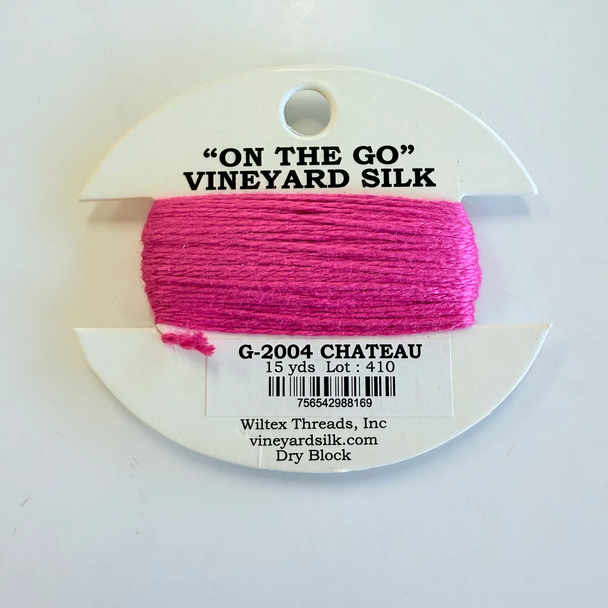 G-2004: Chateau Vineyard Silk Classic On The Go 15 Yard Card