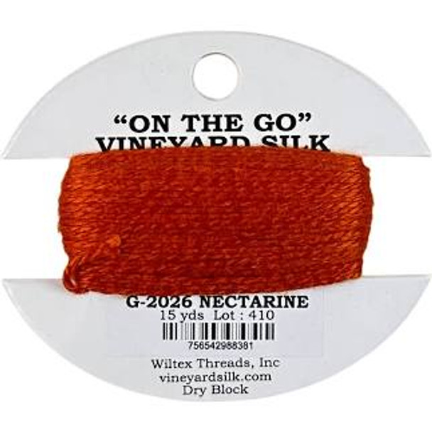 G-2026: Nectarine Vineyard Silk Classic On The Go 15 Yard Card