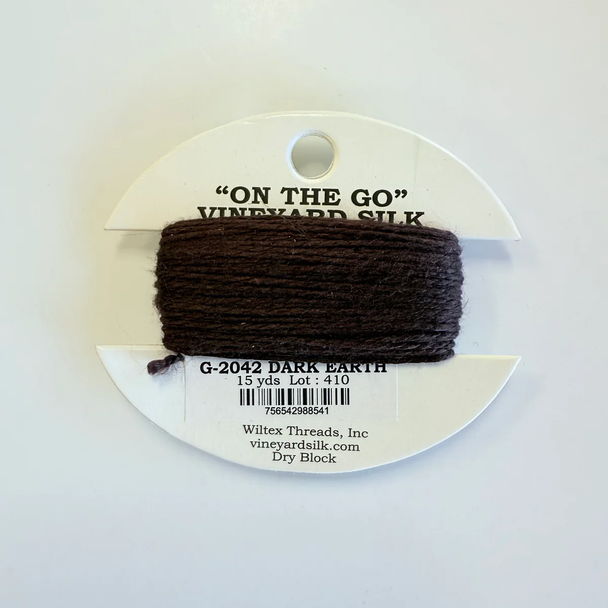 G-2042 Dark Earth Vineyard Silk Classic On The Go 15 Yard Card