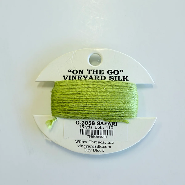 G-2058: Safari Vineyard Silk Classic On The Go 15 Yard Card