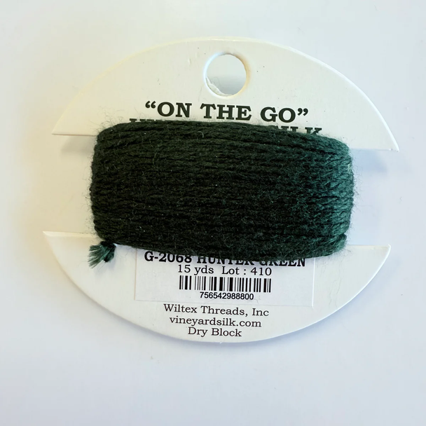 G-2068 Hunter Green Vineyard Silk Classic On The Go 15 Yard Card