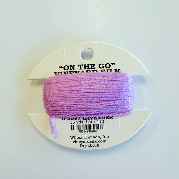G-2097 Lavender Vineyard Silk Classic On The Go 15 Yard Card