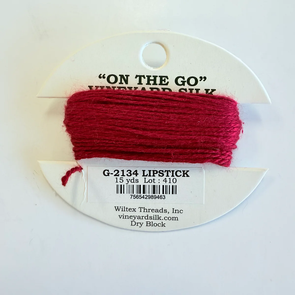 G-2134 Lipstick Vineyard Silk Classic On The Go 15 Yard Card