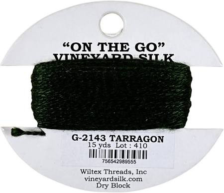 G-2143 Tarragon Vineyard Silk Classic On The Go 15 Yard Card