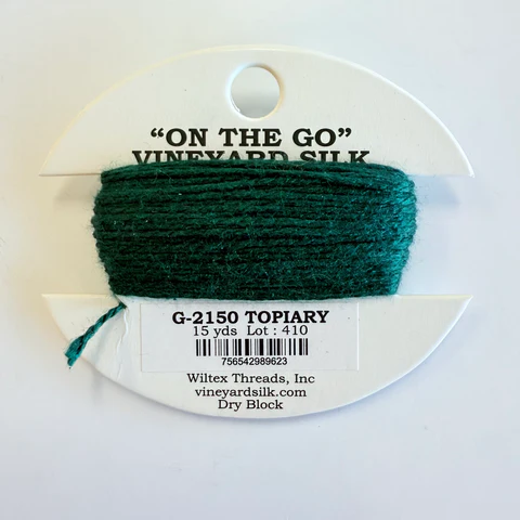 G-2150 Topiary Vineyard Silk Classic On The Go 15 Yard Card