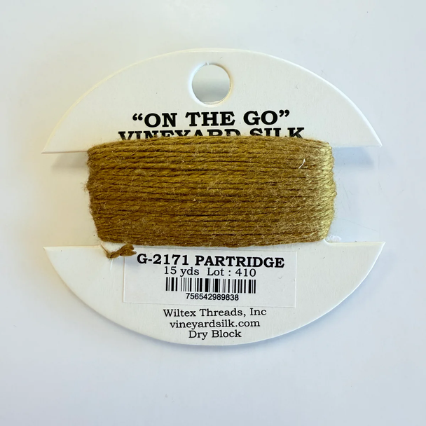 G-2171 Partridge Vineyard Silk Classic On The Go 15 Yard Card