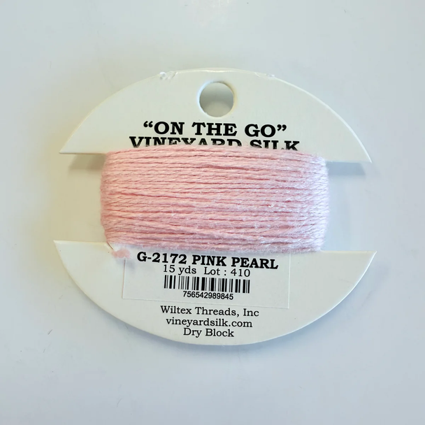 G-2172 Pink Pearl Vineyard Silk Classic On The Go 15 Yard Card