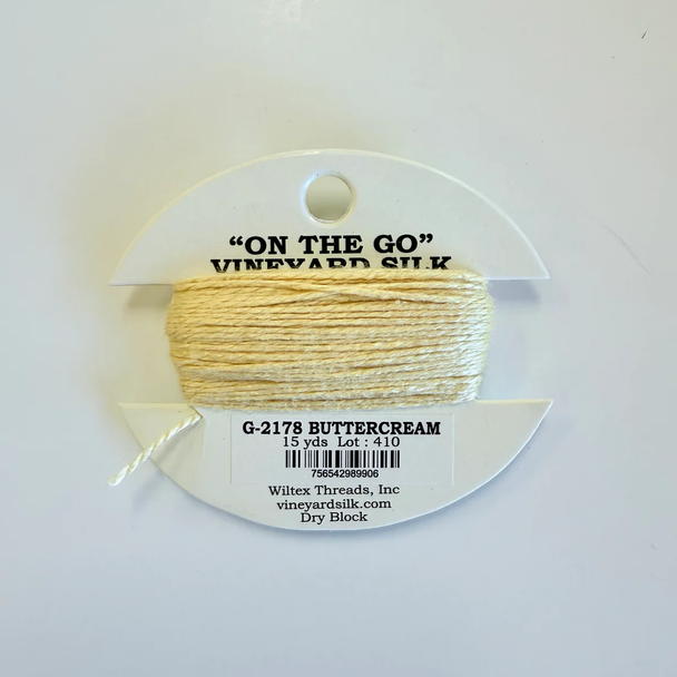G-2178 Buttercream Vineyard Silk Classic On The Go 15 Yard Card