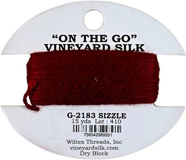 G-2183 Sizzle Vineyard Silk Classic On The Go 15 Yard Card