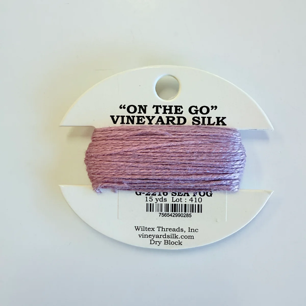 G-2216 Sea Fog Vineyard Silk Classic On The Go 15 Yard Card