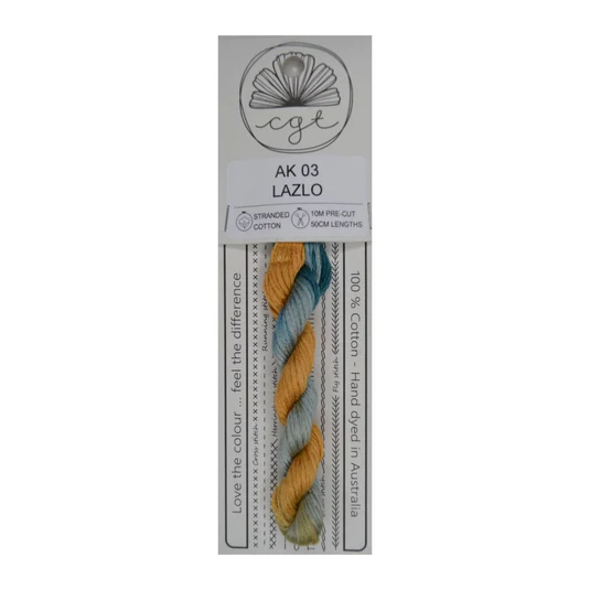 03AK LAZLO Cottage Garden 6 stranded Thread