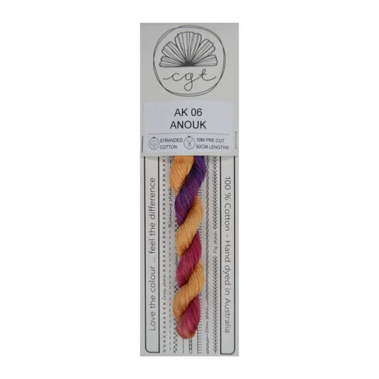 06AK ANOUK Cottage Garden 6 stranded Thread