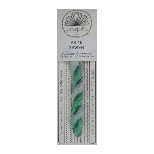 16AK XAVIER Cottage Garden 6 stranded Thread