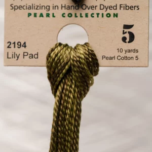 Pearl Cotton 5 2194 Lily Pad Weeks Dye Works