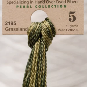 Pearl Cotton 5 2195 Grassland Weeks Dye Works