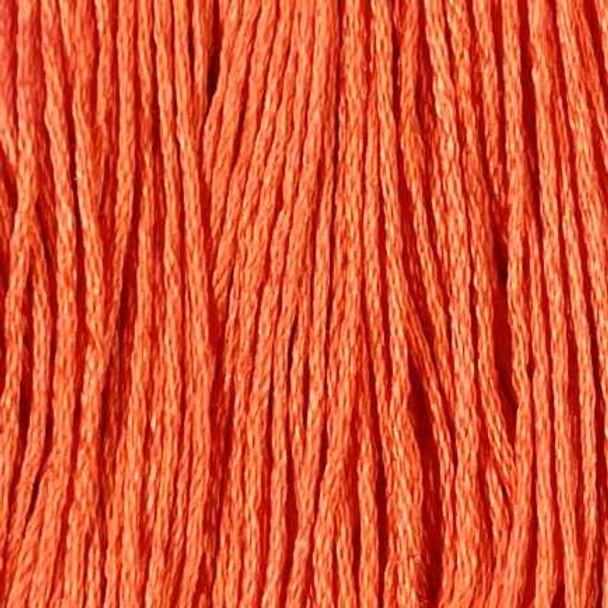 72 Peach Orange Cotton Floss 6Ply Skein Valdani