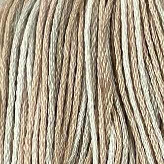 O545 Primitive White Cotton Floss 6Ply Skein Valdani