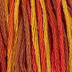 M7 Fall Leaves Cotton Floss 6Ply Skein Valdani