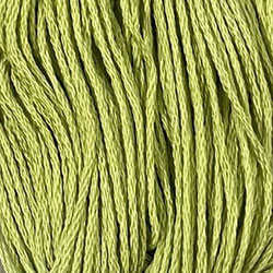 1262 Luminous Lime Cotton Floss 6Ply Skein Valdani