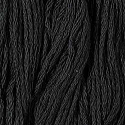8111 Black Light Cotton Floss 6Ply Skein Valdani