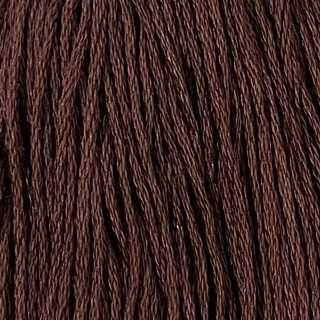 1645 Red Brown Dark Cotton Floss 6Ply Skein Valdani