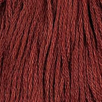 1641 Red Brown Light Cotton Floss 6Ply Skein Valdani