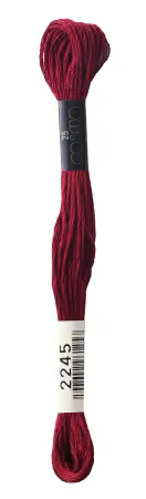 2512-2245 Color 2245 Cosmo Cotton Embroidery Floss 6 Stranded Thread